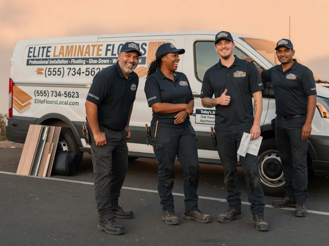 Laminate flooring installation company in Lockport, LA